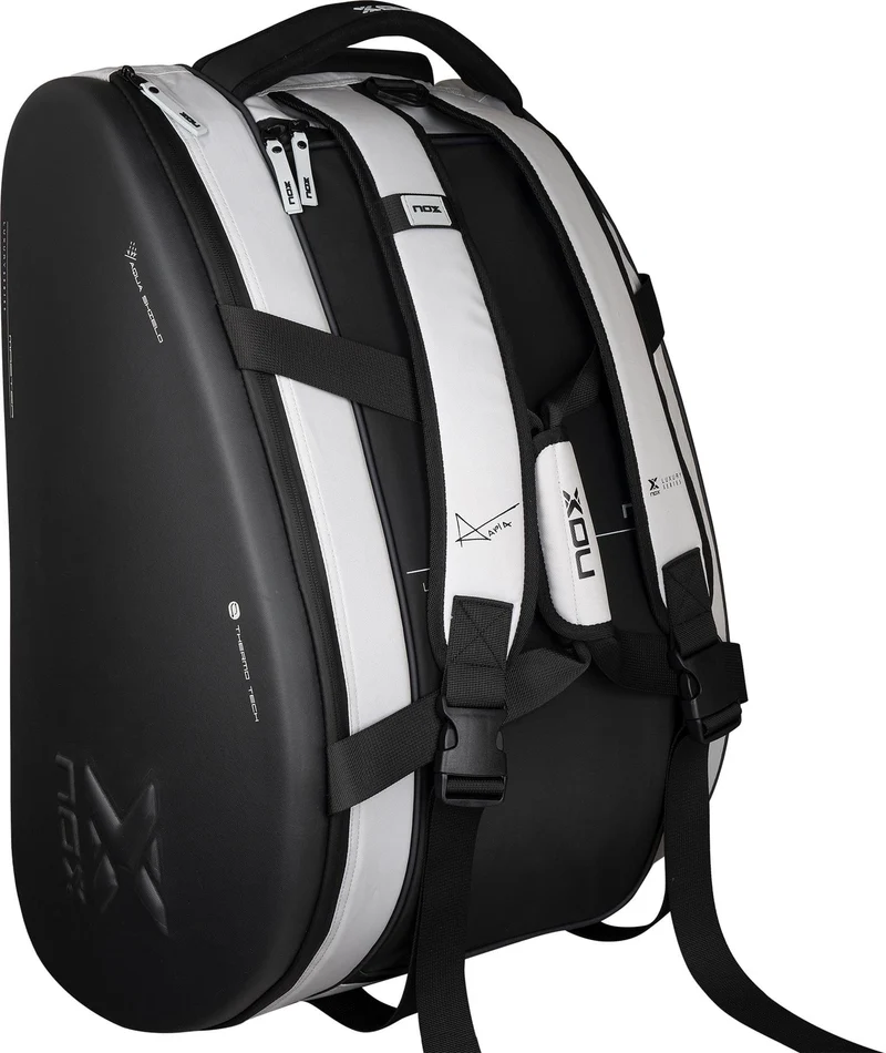 NOX Luxury Master Series Padel Racket Bag - Black / White