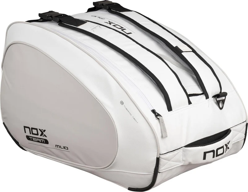 NOX ML10 Team Padel Racket Bag - White / Grey