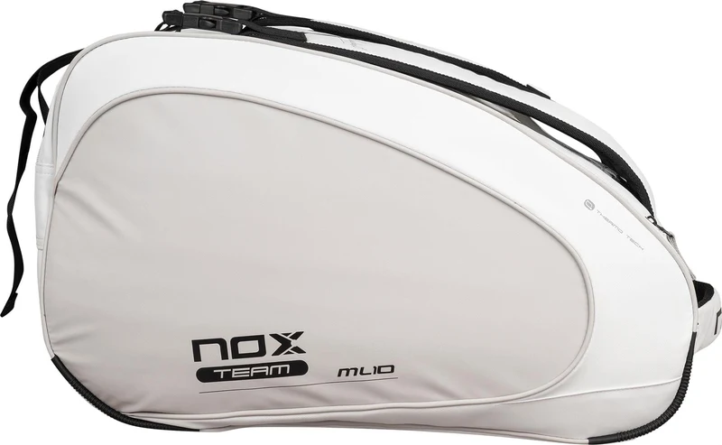 NOX ML10 Team Padel Racket Bag - White / Grey