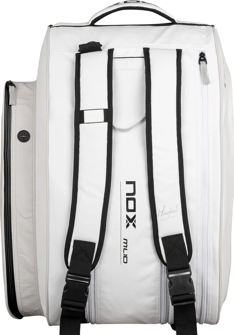 NOX ML10 Team Padel Racket Bag - White / Grey