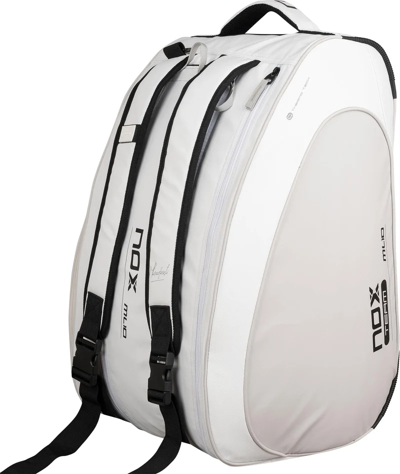 NOX ML10 Team Padel Racket Bag - White / Grey