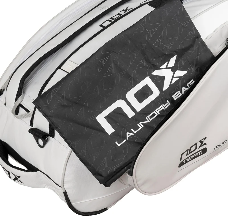 NOX ML10 Team Padel Racket Bag - White / Grey