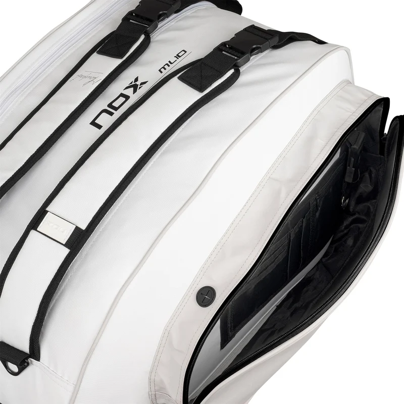 NOX ML10 Team Padel Racket Bag - White / Grey