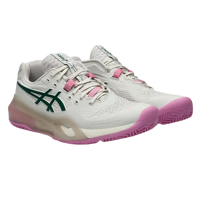 Zapatillas Asics Gel-Resolution X Padel Soft Oat/Jewel Green
