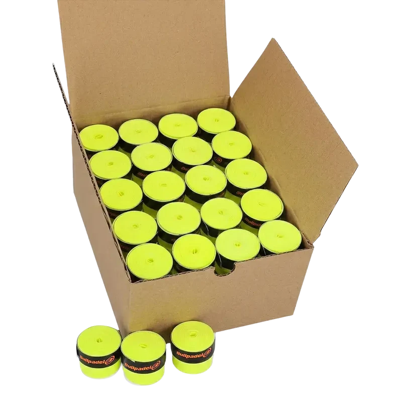 Tambor Overgrips Bullpadel Comfort Amarillo (x100)