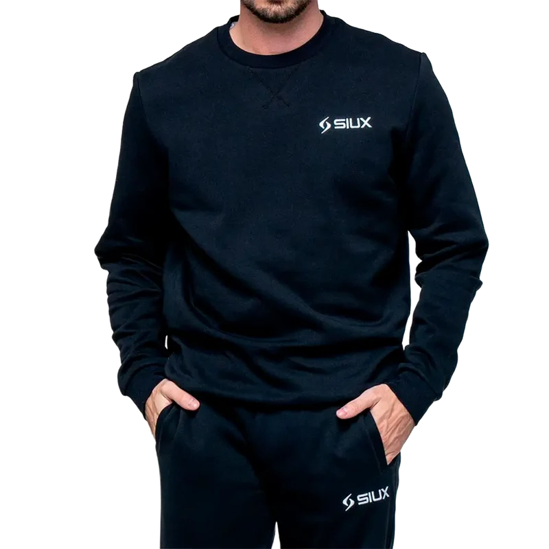 Sudadera Siux Basic Negro 2026