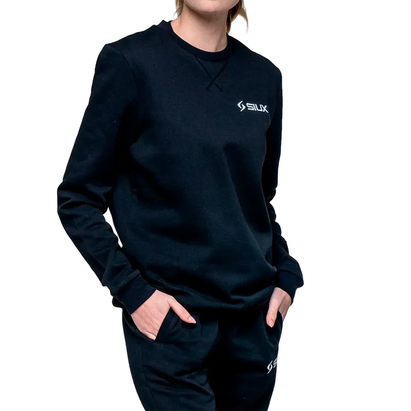 Sudadera Siux Basic Negro 2026