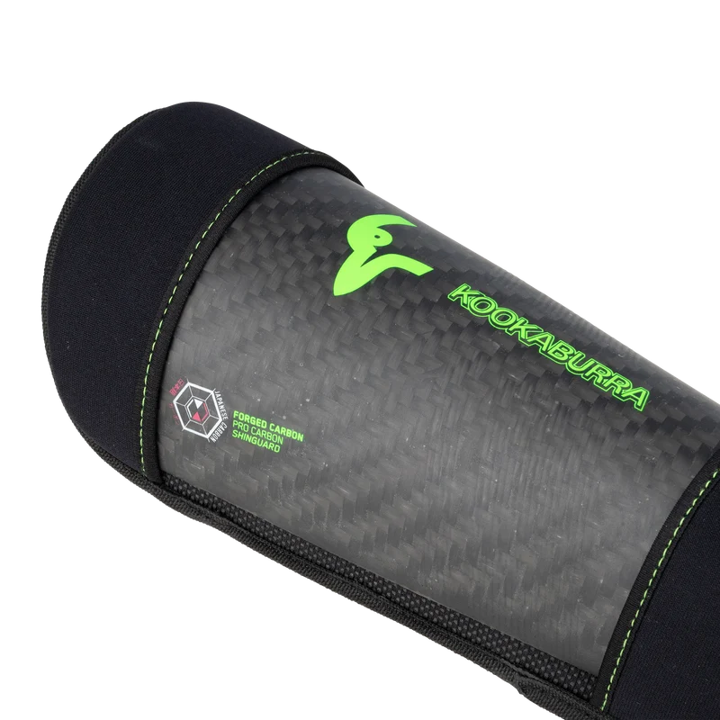 Kookaburra Pro Carbon Shin Guards Black 26/27