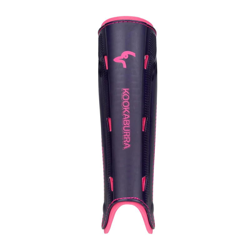 Kookaburra Edge Shin Guards Purple/Pink 26/27