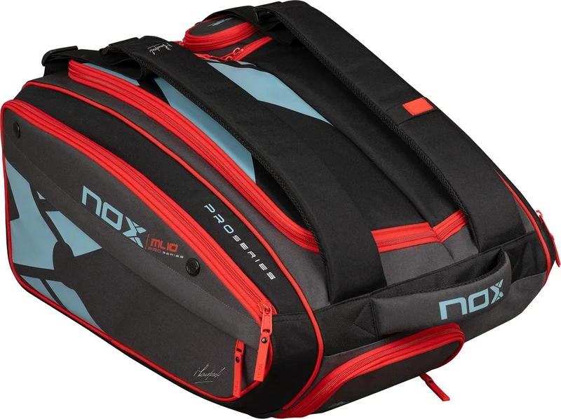 NOX ML10 Team Padel Racket Bag - Black / Clay