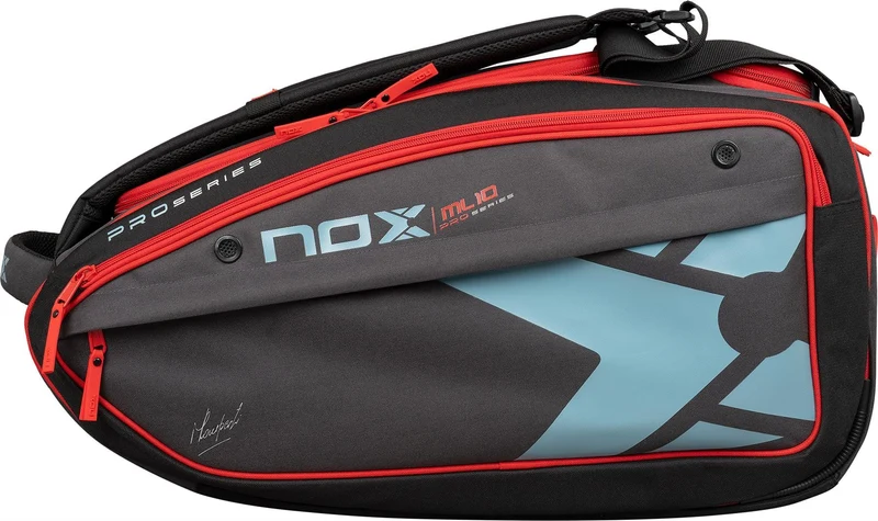 NOX ML10 Team Padel Racket Bag - Black / Clay