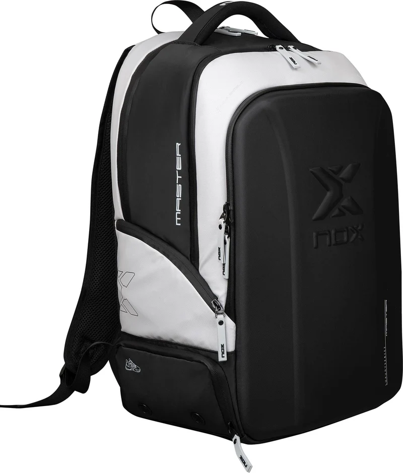 NOX Luxury Master Series Padel Backpack - Black / White