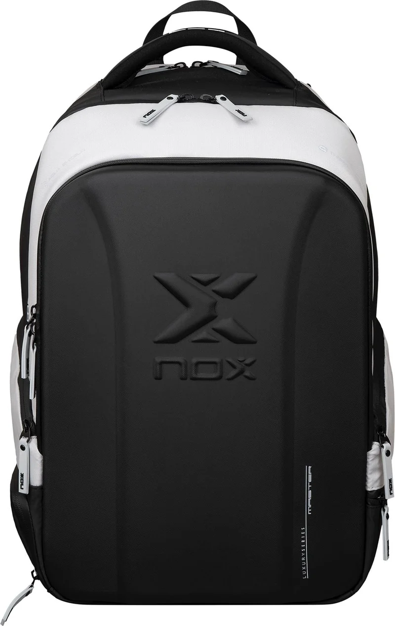 NOX Luxury Master Series Padel Backpack - Black / White