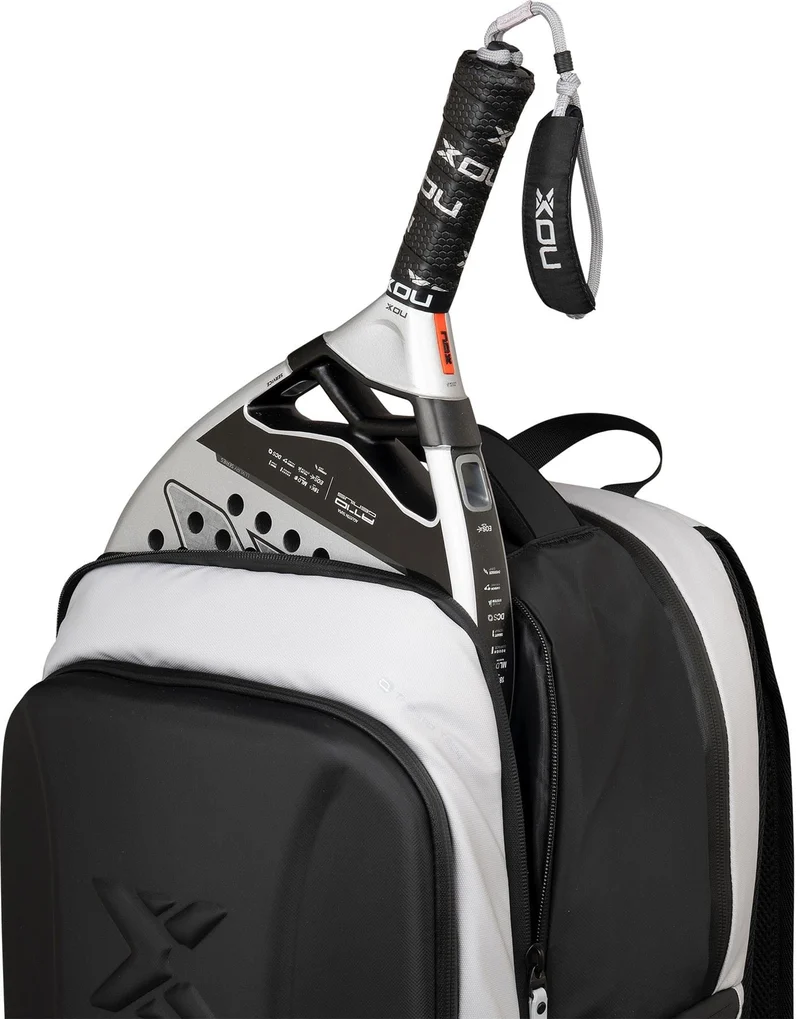 NOX Luxury Master Series Padel Backpack - Black / White