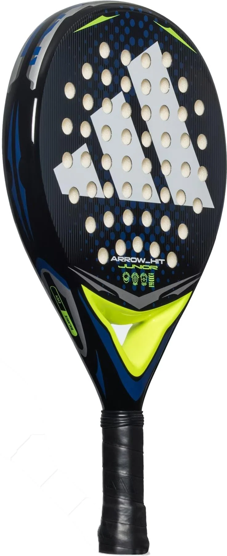 ADIDAS Arrow Hit Junior White / Blue Padel Racket