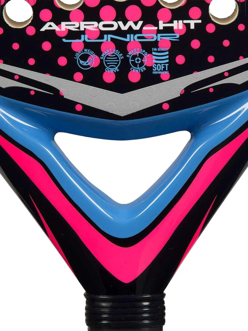 ADIDAS Arrow Hit Junior White / Pink Padel Racket