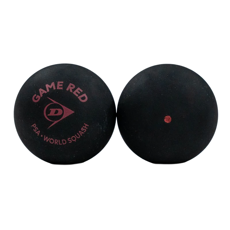 Dunlop GAME Red Squash Ball - 3 Ball Box