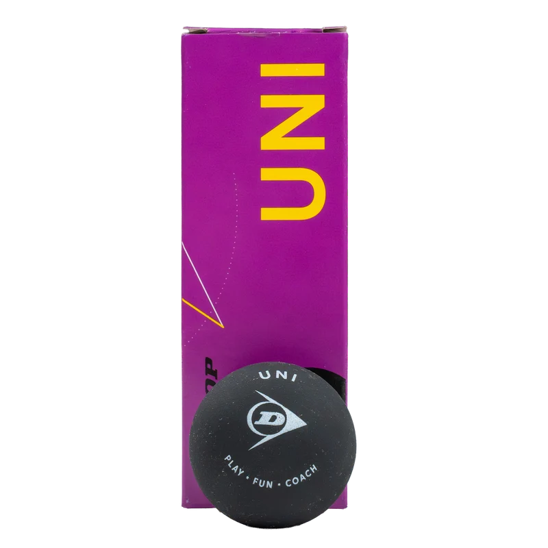Dunlop UNI Squash Ball - 3 Ball Box