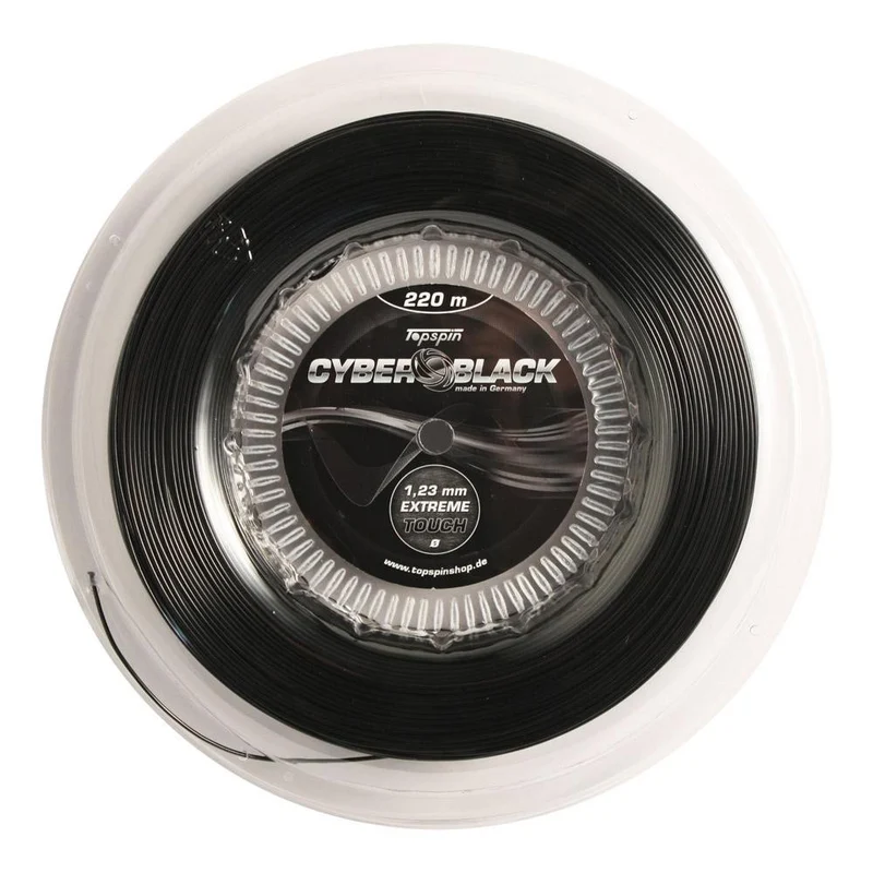 Topspin Cyber Black Saitenrolle – 110 m
