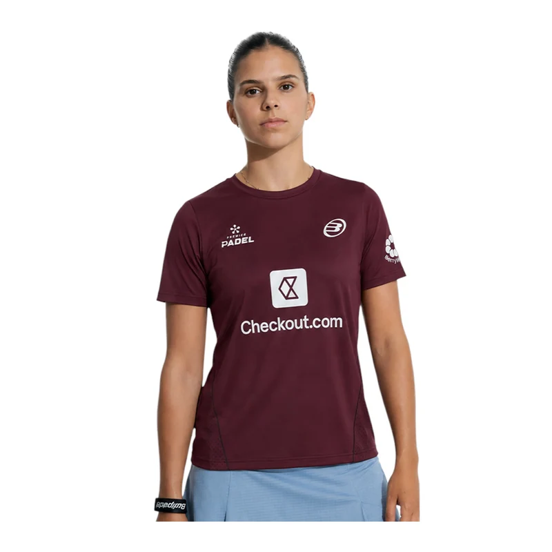 BULLPADEL OMUR Morado FW26 DELFI BREA (Camiseta Oficial)