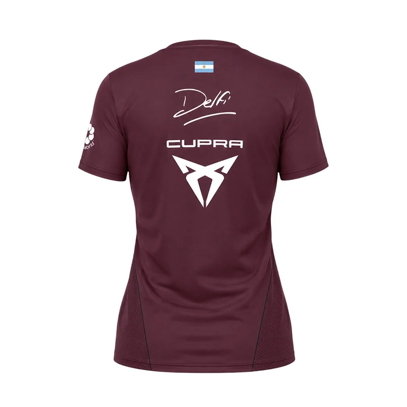 BULLPADEL OMUR Morado FW26 DELFI BREA (Camiseta Oficial)