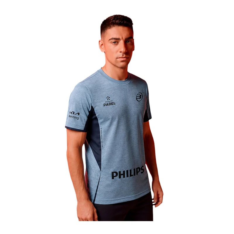 BULLPADEL MENSA Azul FW26 DI NENNO (Camiseta Oficial)