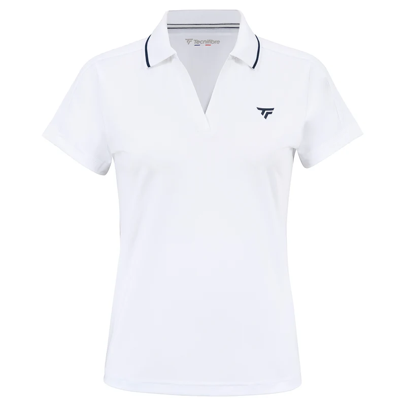 Tecnifibre Women's Team Tech Polo White