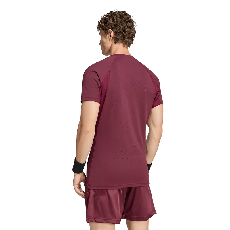 Adidas Men's Freelift Pro Tee Maroon