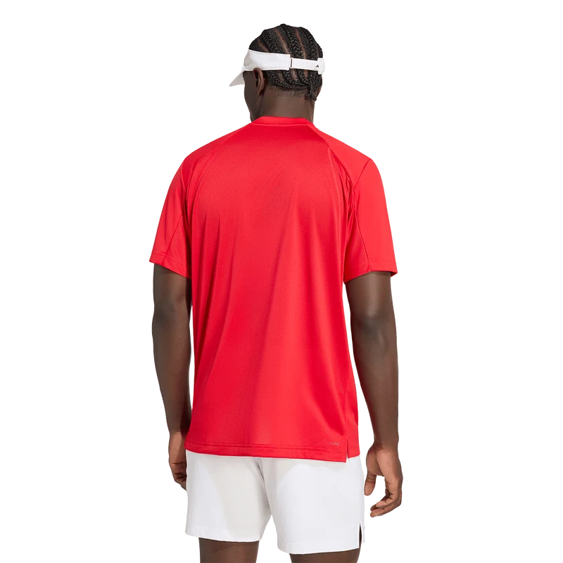 Adidas Men's Club Tee - Better Scarlet