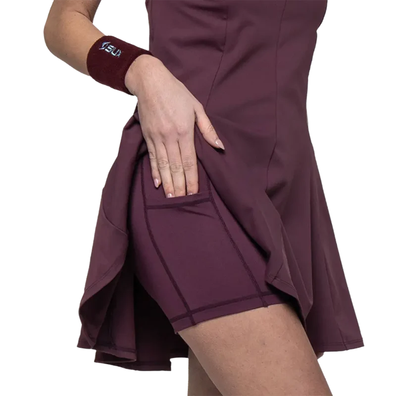 Vestido Siux Apex 26 Mujer Burdeos