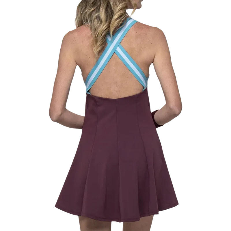 Vestido Siux Apex 26 Mujer Burdeos