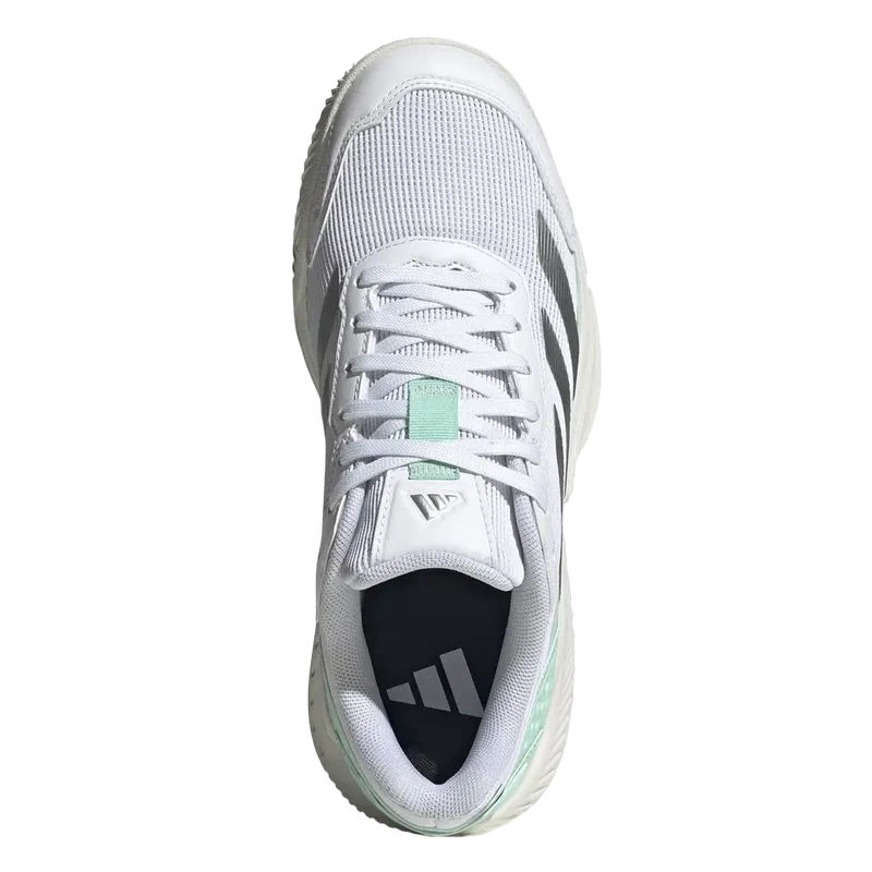 Zapatillas Adidas Courtquick Padel Woman Blanco Verde 2026