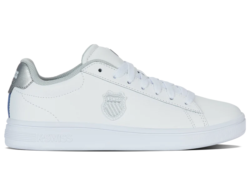 94412-178-M | COURT SHIELD II | WHITE/SILVER/WHITE