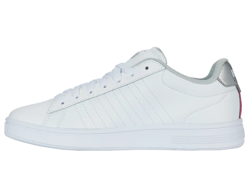 94412-178-M | COURT SHIELD II | WHITE/SILVER/WHITE