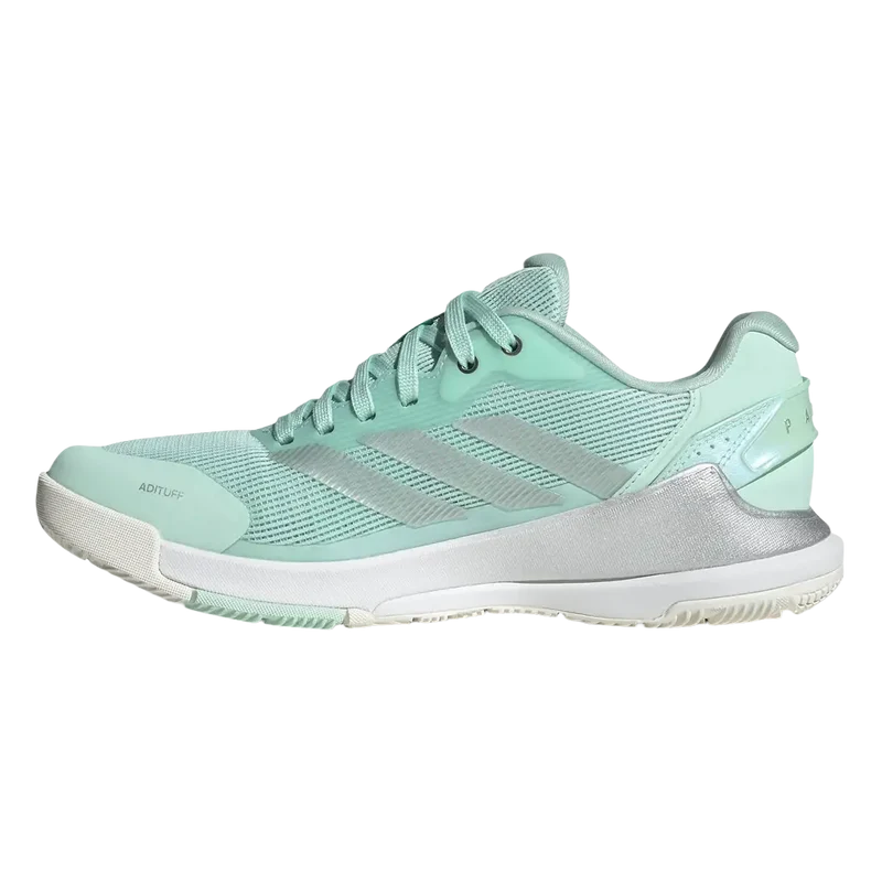 Zapatillas Adidas Crazyquick Ls Padel Woman Verde Blanco 2026