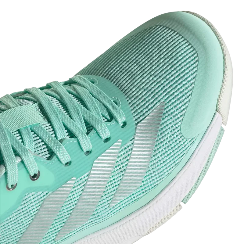 Zapatillas Adidas Crazyquick Ls Padel Woman Verde Blanco 2026