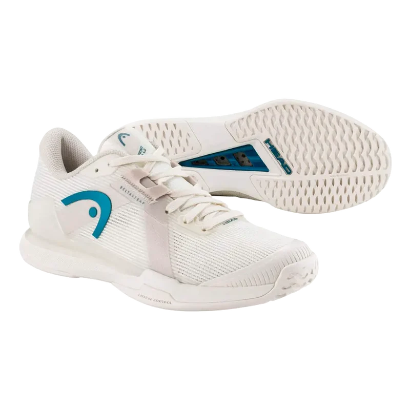 Zapatillas Head Sprint Pro 4.0 Mujer Chalk White/Twilight Blue