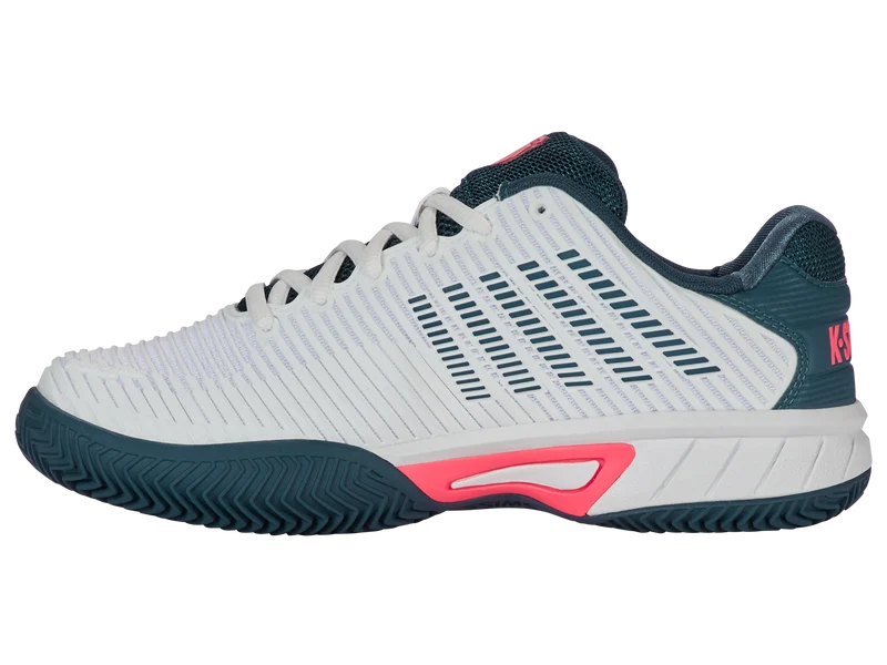86614-129-M | HYPERCOURT EXPRESS 2 CLAY | WHITE/STARGAZER/NEON BLAZE