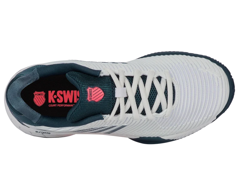 86614-129-M | HYPERCOURT EXPRESS 2 CLAY | WHITE/STARGAZER/NEON BLAZE