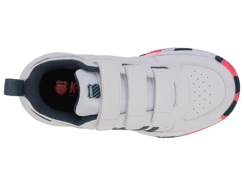 54495-129-M | COURT EXPRESS 2 STRAP | WHITE/STARGAZER/NEON BLAZE