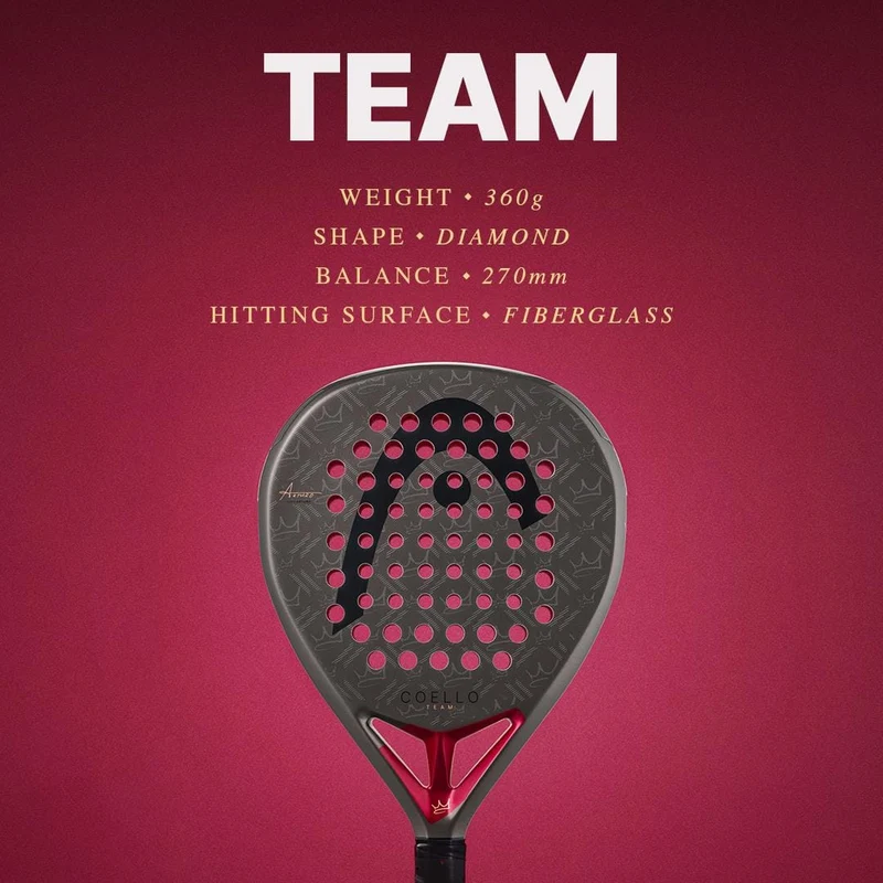 HEAD Coello Team 2026 Padel Racket
