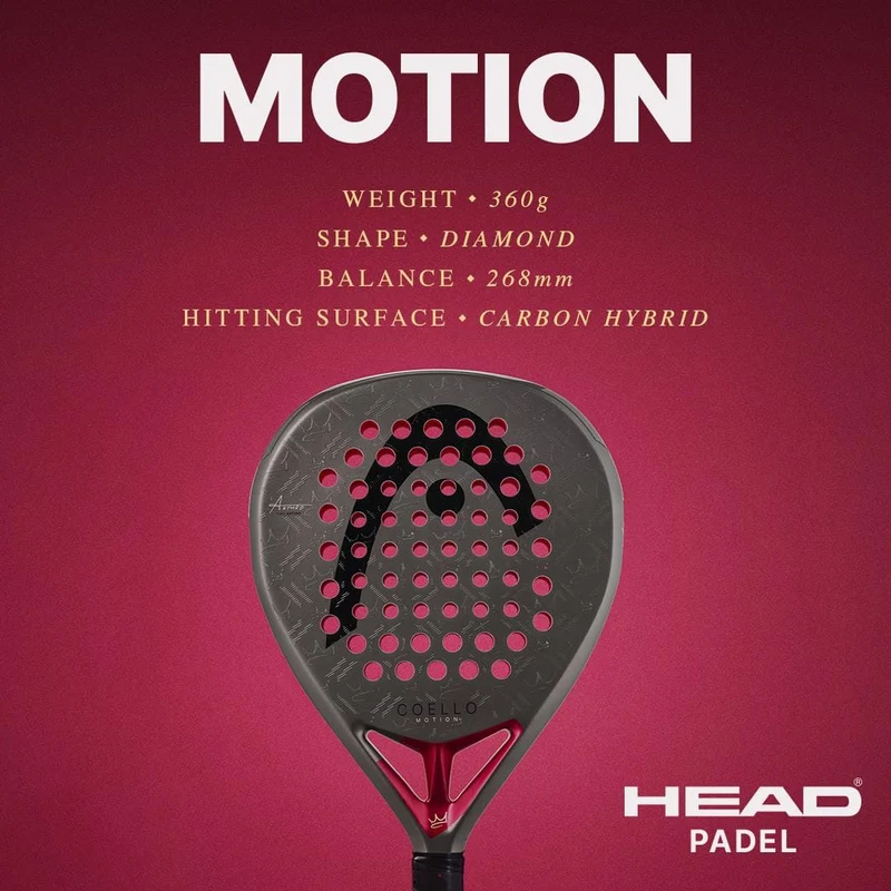 HEAD Coello Motion 2026 Padel Racket