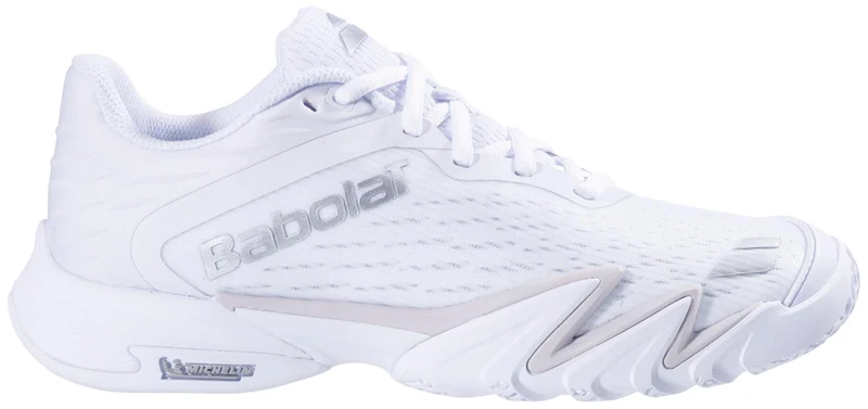 Babolat Premura 3 Womens Padel Shoes - White / Silver