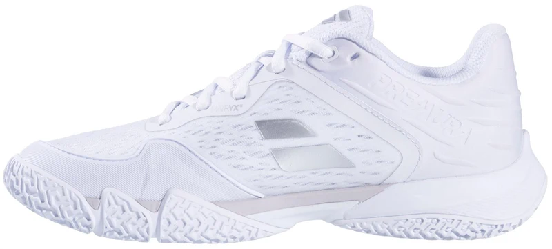 Babolat Premura 3 Womens Padel Shoes - White / Silver