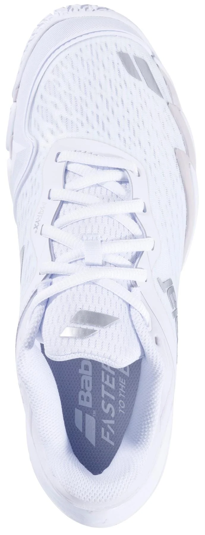 Babolat Premura 3 Womens Padel Shoes - White / Silver