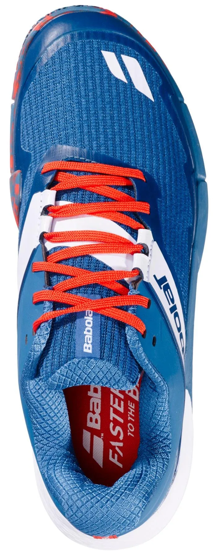 Babolat Movea 2 Mens Padel Shoes - Seaport / Cherry Tomato