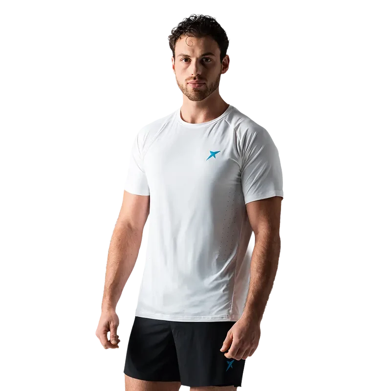 Camiseta Drop Shot Sanz Performance Blanco 2026
