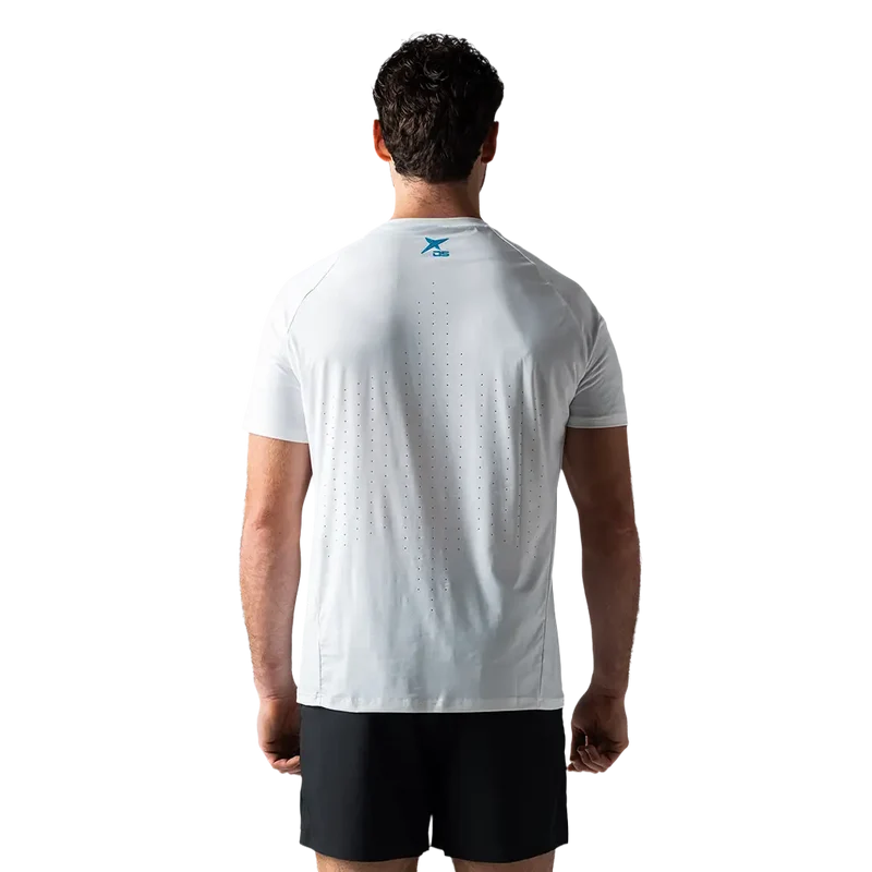Camiseta Drop Shot Sanz Performance Blanco 2026