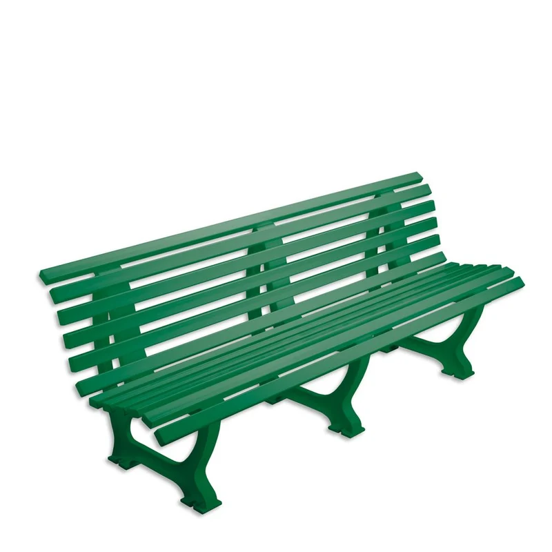 Bank Sindelfingen 200 cm grün, Gewicht: 24 kg