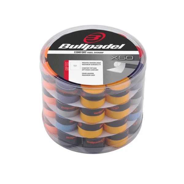 Bullpadel Overgrip 50er Box - mehrfarbig